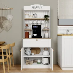 Aamiaiskaappi/kahvipiste Linento Furniture Lucas 7