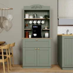 Aamiaiskaappi/kahvipiste Linento Furniture Lucas 7
