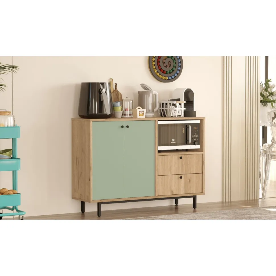 Aamiaiskaappi Linento Furniture RE2, eri värejä