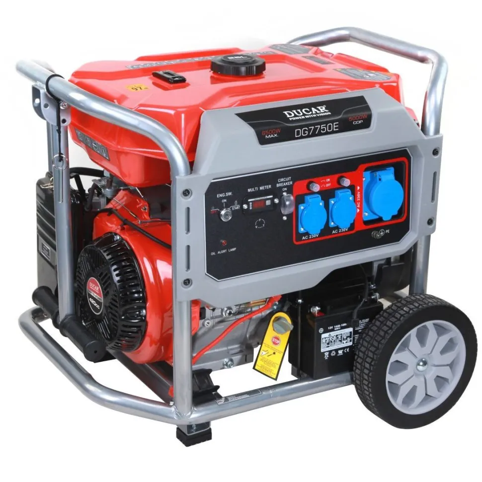 Aggregaatti Ducar DG7750 5000 W