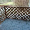 Aitaelementti Lehto A06R 1800x800 mm vinoristikko ruskea