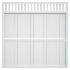 Aitaelementti Palmako Elke 1 180x180 cm valkoinen 5 kpl/pkt