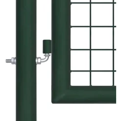 Aitaportti teräs 100x200cm vihreä
