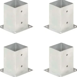 Aitatolpan jalat 4kpl galvanoitu 101mm