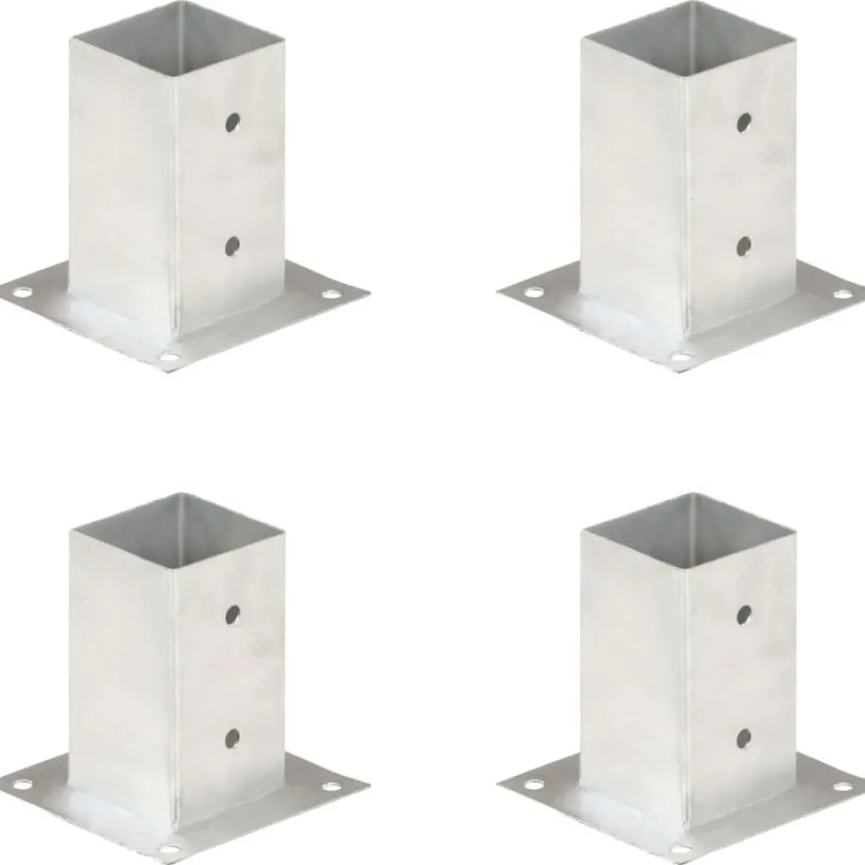 Aitatolpan jalat 4kpl galvanoitu 81mm