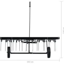 Ajettavan ruohonleikkurin hara 100 cm (47891)