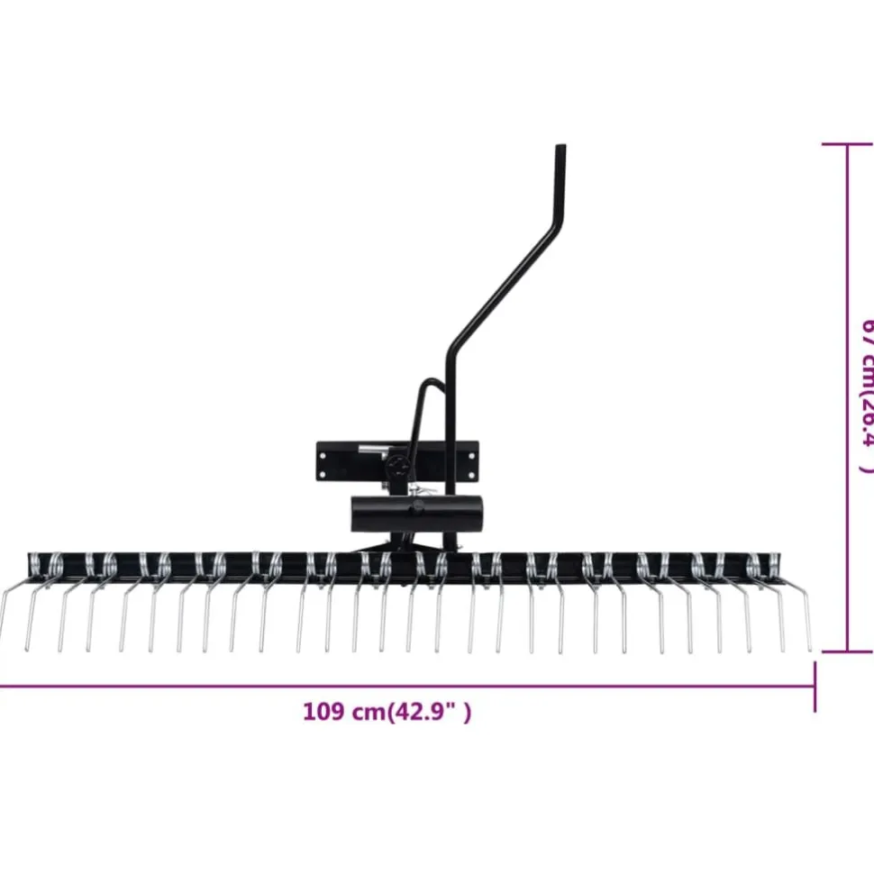 Ajettavan ruohonleikkurin hara 109 cm (54454)