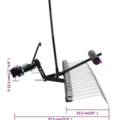Ajettavan ruohonleikkurin hara 109 cm (54454)