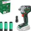 Akkuiskumutterinväännin Bosch UniversalImpactDrive 18V-350 Solo 18V ilman akkua + hylsysarja