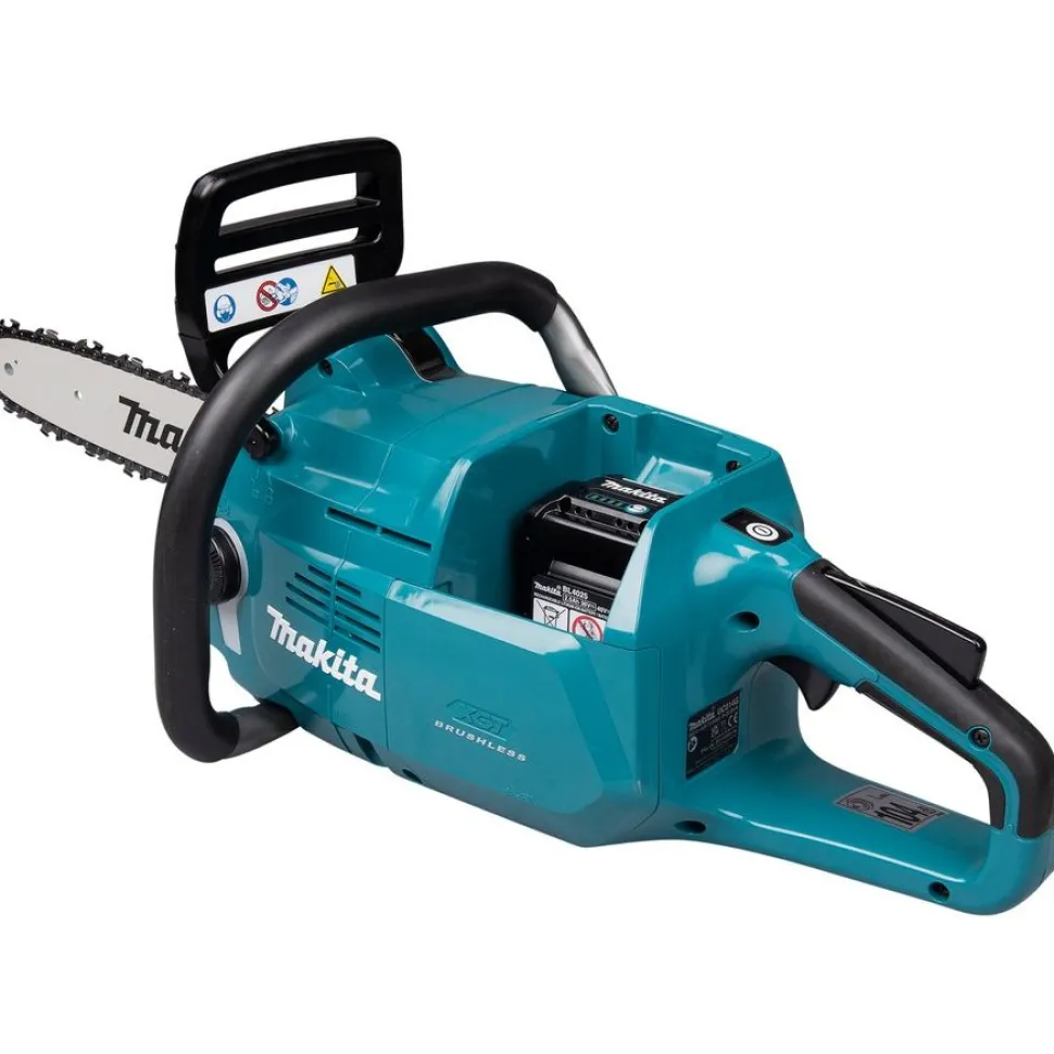 Akkuketjusaha Makita XGT UC014GT101 12" 40V 5,0 Ah akulla
