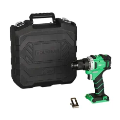 Akkukonesarja Voltgear Plus 20V 9 osaa 4,0+2,0 Ah akuilla