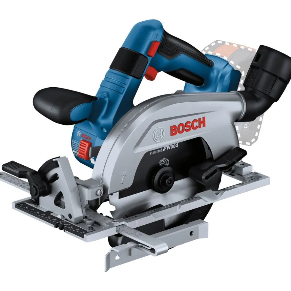 Akkukäsipyörösaha Bosch Professional GKS 18V-57-2 L Solo 18V ilman akkua