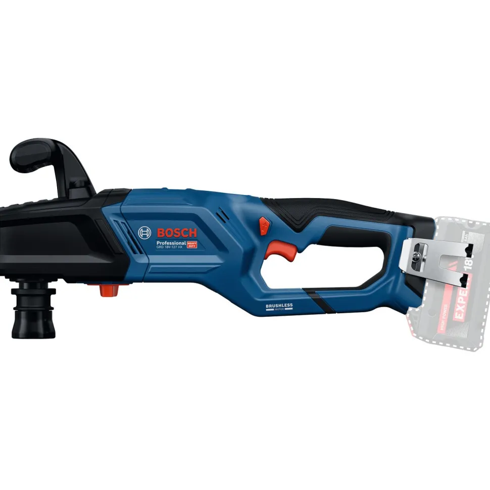 Akkukulmaporakone Bosch Professional GRD 18V-127 HX Solo 18V ilman akkua