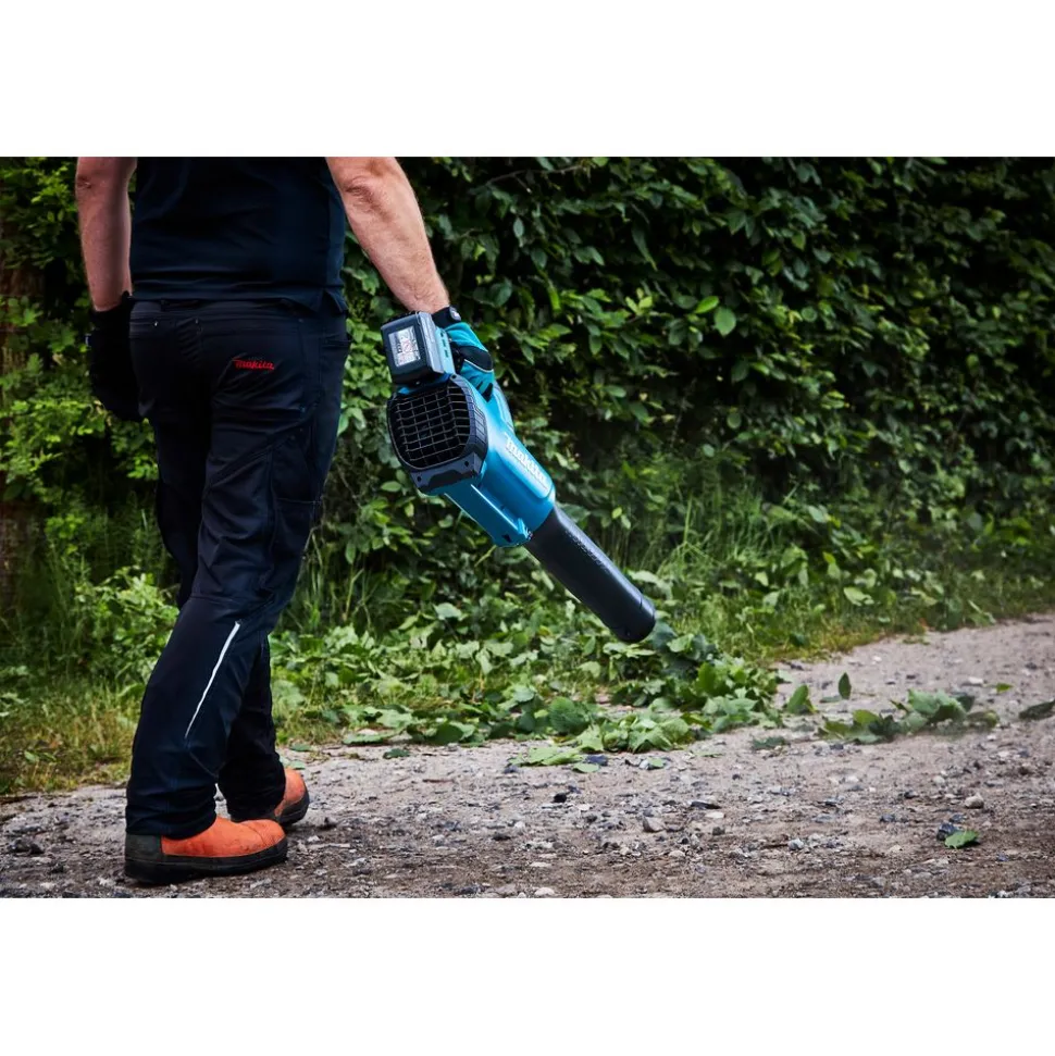 Akkulehtipuhallin Makita LXT DUB184RT 18V 5,0 Ah akulla