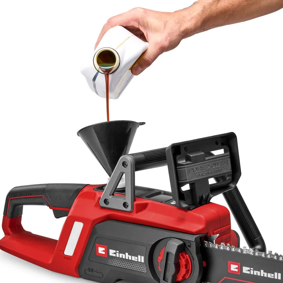 Akkumoottorisaha Einhell GE-LC 18/25 Li BL-Solo 18V ilman akkua