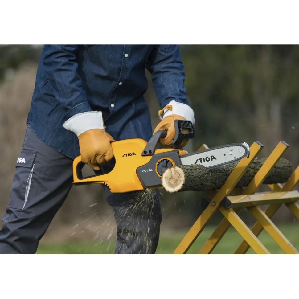 Akkumoottorisaha Stiga CS 100e 10" 20V ilman akkua