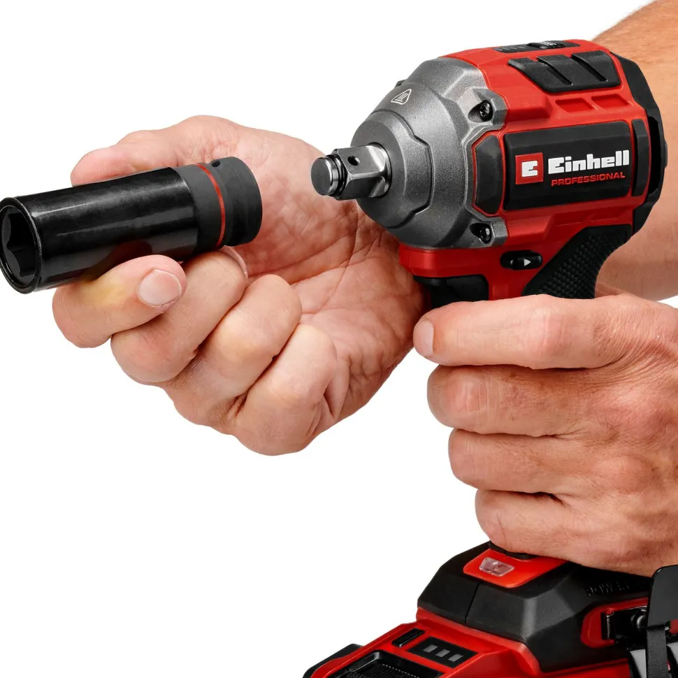Akkumutterinväännin Einhell Professional PXC TP-CW 18/260-C Li BL Solo 18V ilman akkua