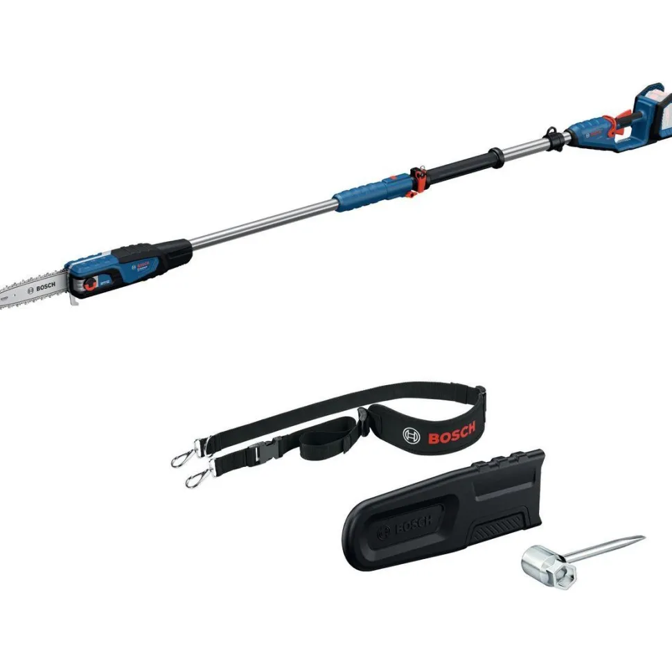 Akkuoksasaha Bosch Professional GKE 18V-25 T Solo 18V ilman akkua + teleskooppivarsi