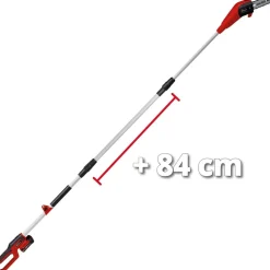 Akkuoksasaha Einhell Power X-Change GC-LC 18/20 Li T-Solo jatkovarrella 18V ilman akkua