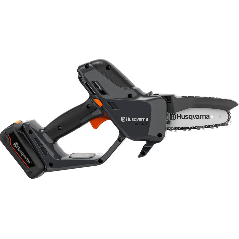 Akkuoksasaha Husqvarna Aspire PE5-P4A 18V 4,0 Ah akulla jatkovarrella (970621405)