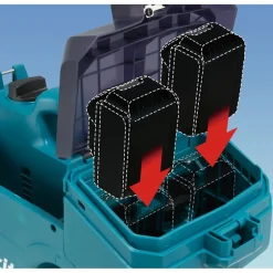Akkupainepesuri Makita LXT DHW080ZK 80 bar 380 l/h 2x18V ilman akkuja