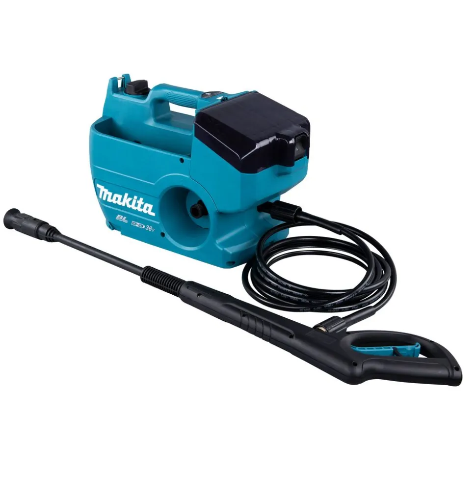 Akkupainepesuri Makita LXT DHW080ZK 80 bar 380 l/h 2x18V ilman akkuja