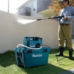 Akkupainepesuri Makita LXT DHW080ZK 80 bar 380 l/h 2x18V ilman akkuja