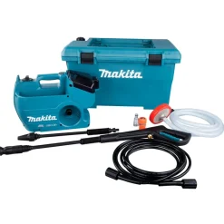 Akkupainepesuri Makita LXT DHW080ZK 80 bar 380 l/h 2x18V ilman akkuja