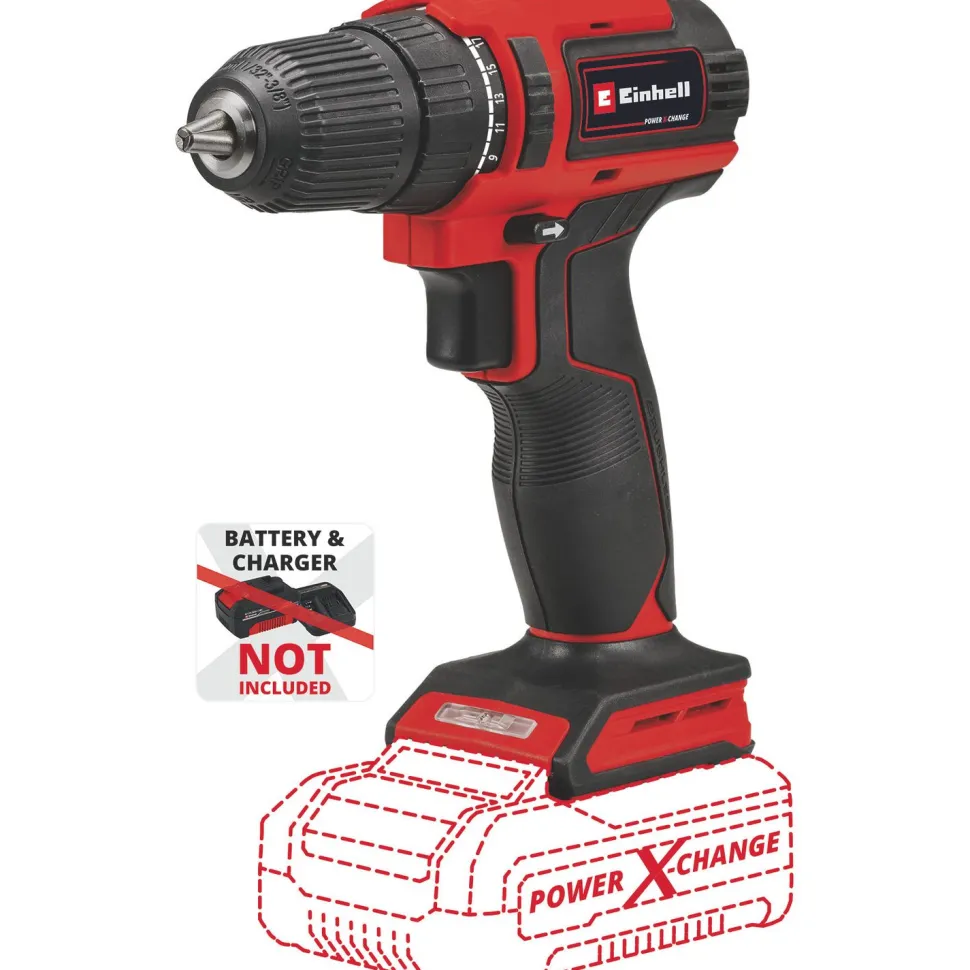 Akkuporakone Einhell PXC TE-CD 18/40 Li BL-Solo 18V ilman akkua