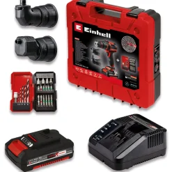 Akkuporakone Einhell PXC TE-CD 18/45 3X-Li +22 18V 2x2,0 Ah akuilla