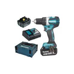 Akkuporakone Makita DDF484RTJ 54/30Nm 18V 2x5.0Ah akuilla + Makpac