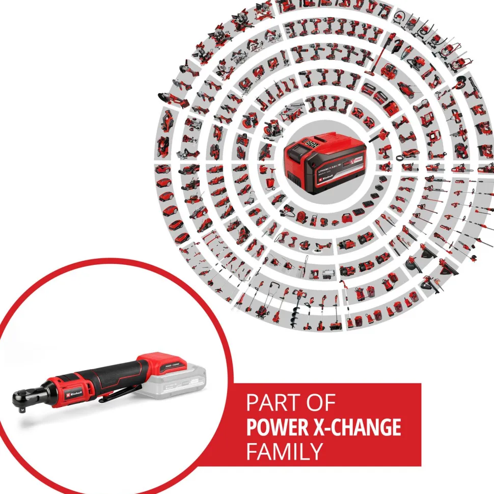 Akkuräikkäväännin Einhell PXC TE-RW 18/60 Li-Solo 18V ilman akkua