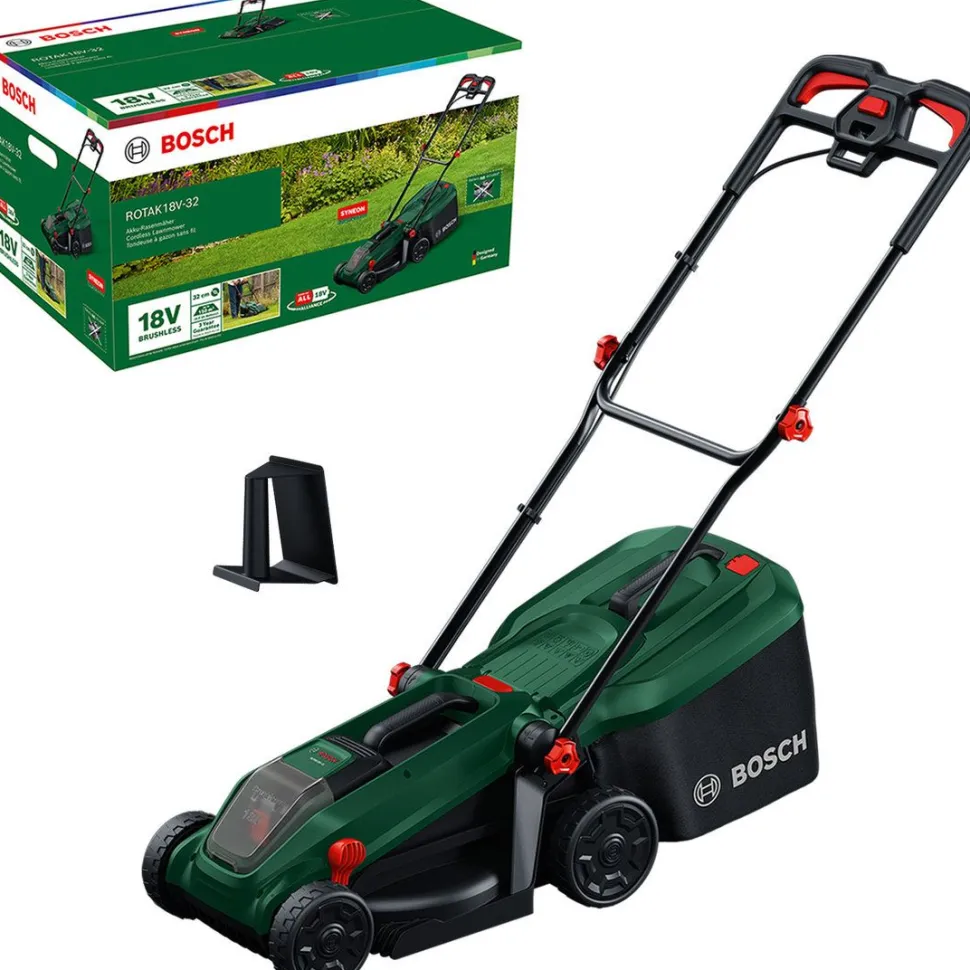 Akkuruohonleikkuri Bosch Rotak 18V-32 Solo 18V ilman akkua