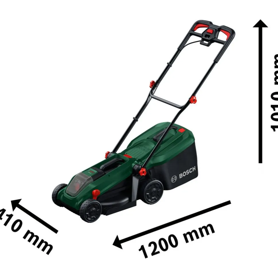 Akkuruohonleikkuri Bosch Rotak 18V-32 Solo 18V ilman akkua