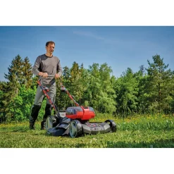 Akkuruohonleikkuri Einhell Power X-Change GE-CM 36/47 S HW Li  vetävä + 4 akkua