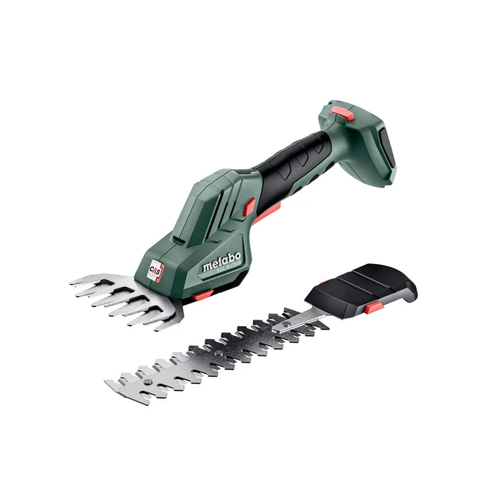 Akkuruohonleikkuri Metabo RM 36-18 LTX BL 36 sisältää 2x5.2 Ah akkuja ja laturin
