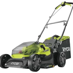 Akkuruohonleikkuri Ryobi RY18LM37A-240 18V 2x4,0 Ah akuilla