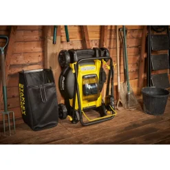 Akkuruohonleikkuri Stanley Fatmax V20 SFMCMW2651M-QW 51 cm 2x18V 2x4,0 Ah akuilla