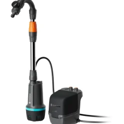 Akkusadevesipainepumppu Gardena 2600 Comfort 18V P4A akulla