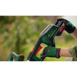 Akkutrimmeri Bosch AdvancedGrassCut 36-33 36V 2,0 Ah akulla