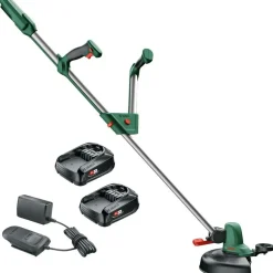 Akkutrimmeri Bosch UniversalGrassCut 18-260 18V 2x2,0 Ah akuilla