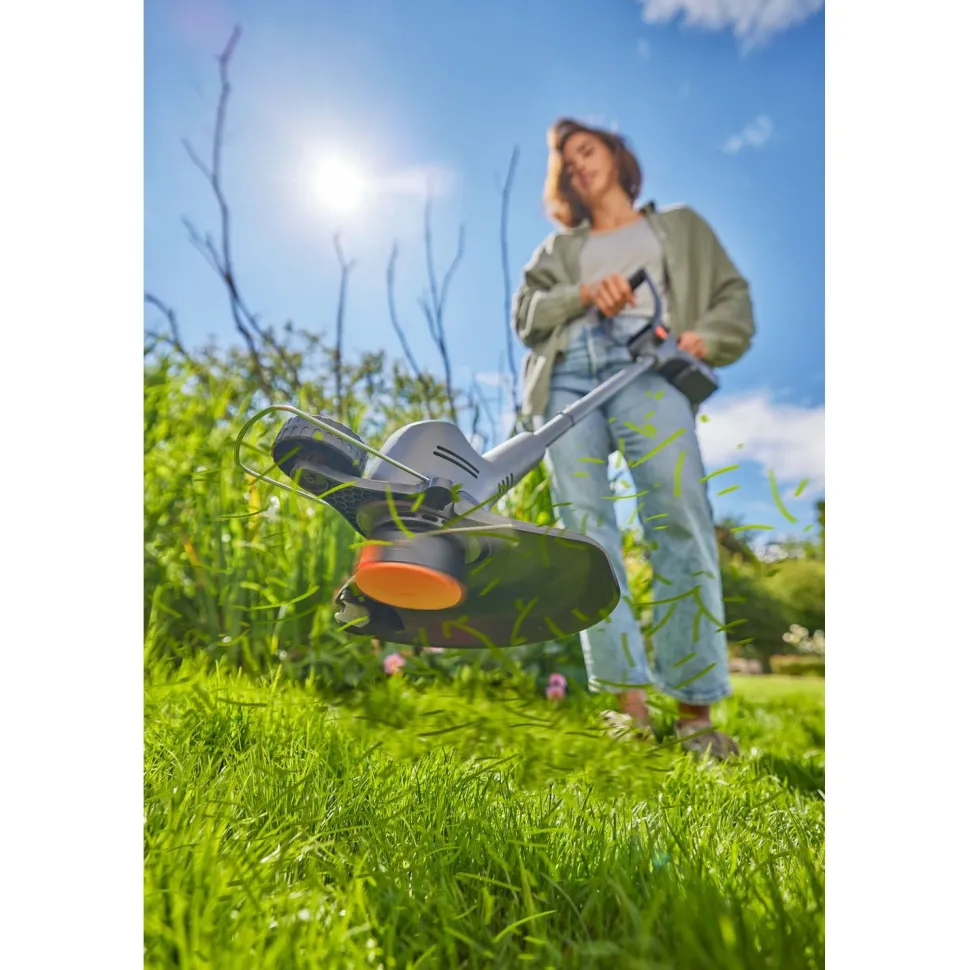 Akkutrimmeri Gardena EasyTrim 25/18V P4A Set 18V 2,0 Ah akulla