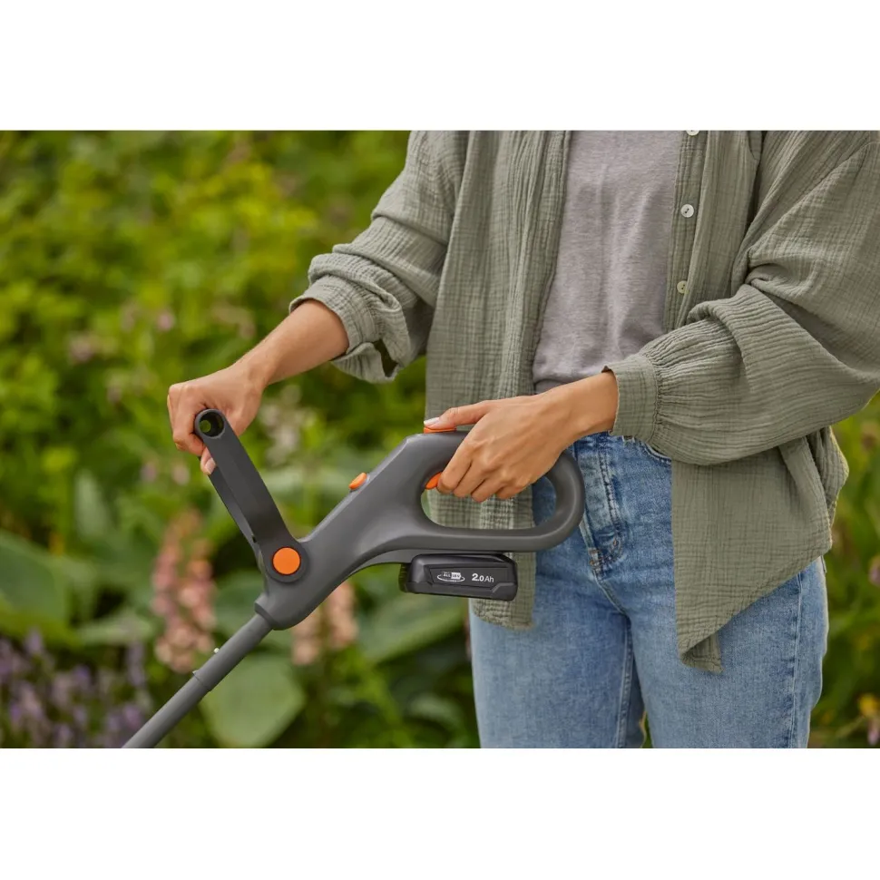 Akkutrimmeri Gardena EasyTrim 25/18V P4A Set 18V 2,0 Ah akulla