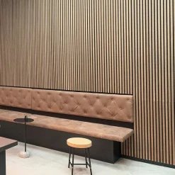Akustiikkalevy Fibrotech Premium, 22x605x2440mm, vaalea tammi puuviilu