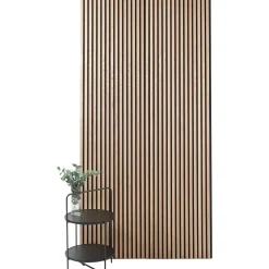 Akustiikkalevy Fibrotech Premium, 22x605x2440mm, vaalea tammi puuviilu