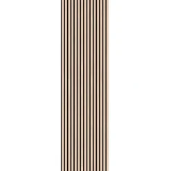 Akustiikkalevy Fibrotech Premium, 22x605x2440mm, saarni puuviilu