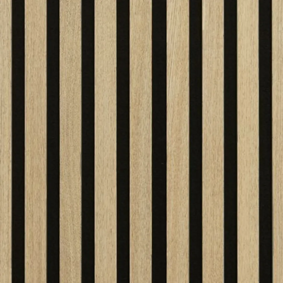 Akustiikkalevy Fibrotech Premium, 22x605x2440mm, saarni puuviilu