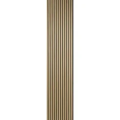 Akustiikkalevy Fibrotech Quanti, 18x520x2440mm, vaalea tammi puuviilu