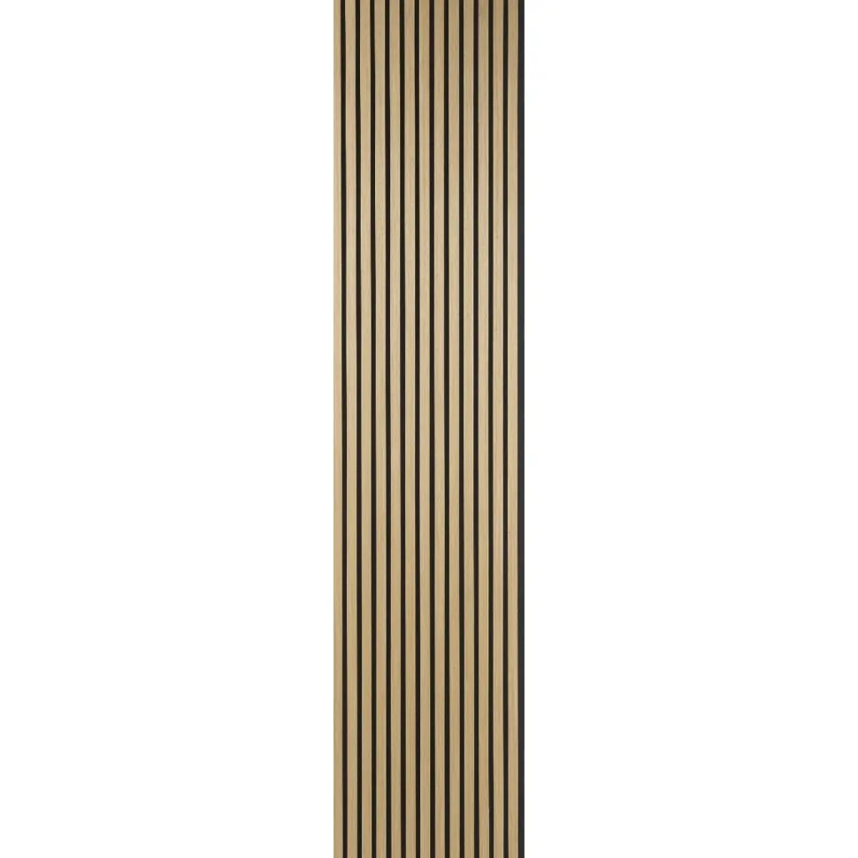 Akustiikkalevy Fibrotech Quanti, 18x520x2440mm, vaalea tammi puuviilu