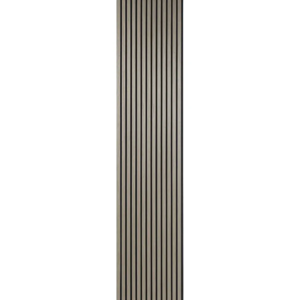 Akustiikkalevy Fibrotech Quanti, 18x520x2440mm, harmaa tammi puuviilu